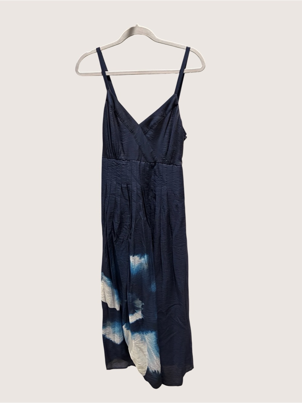 Simply Vera Vera Wang Navy Blue Smocked Maxi Dress